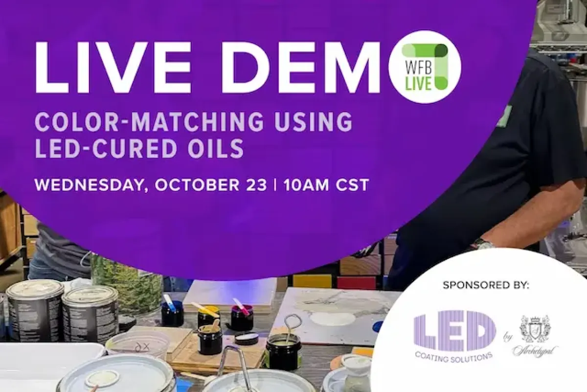 Color-matching using LED-Cured Oils